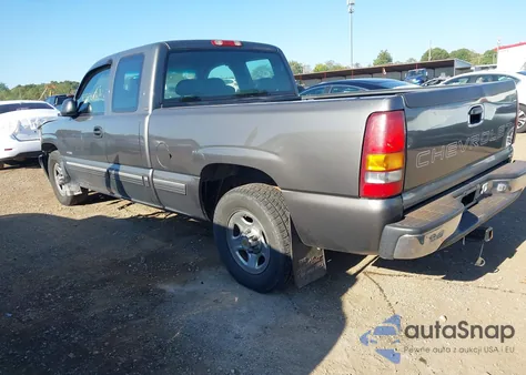 2001 Chevrolet Silverado 1500 from USA, damaged, VIN 2GCEC19V511297192